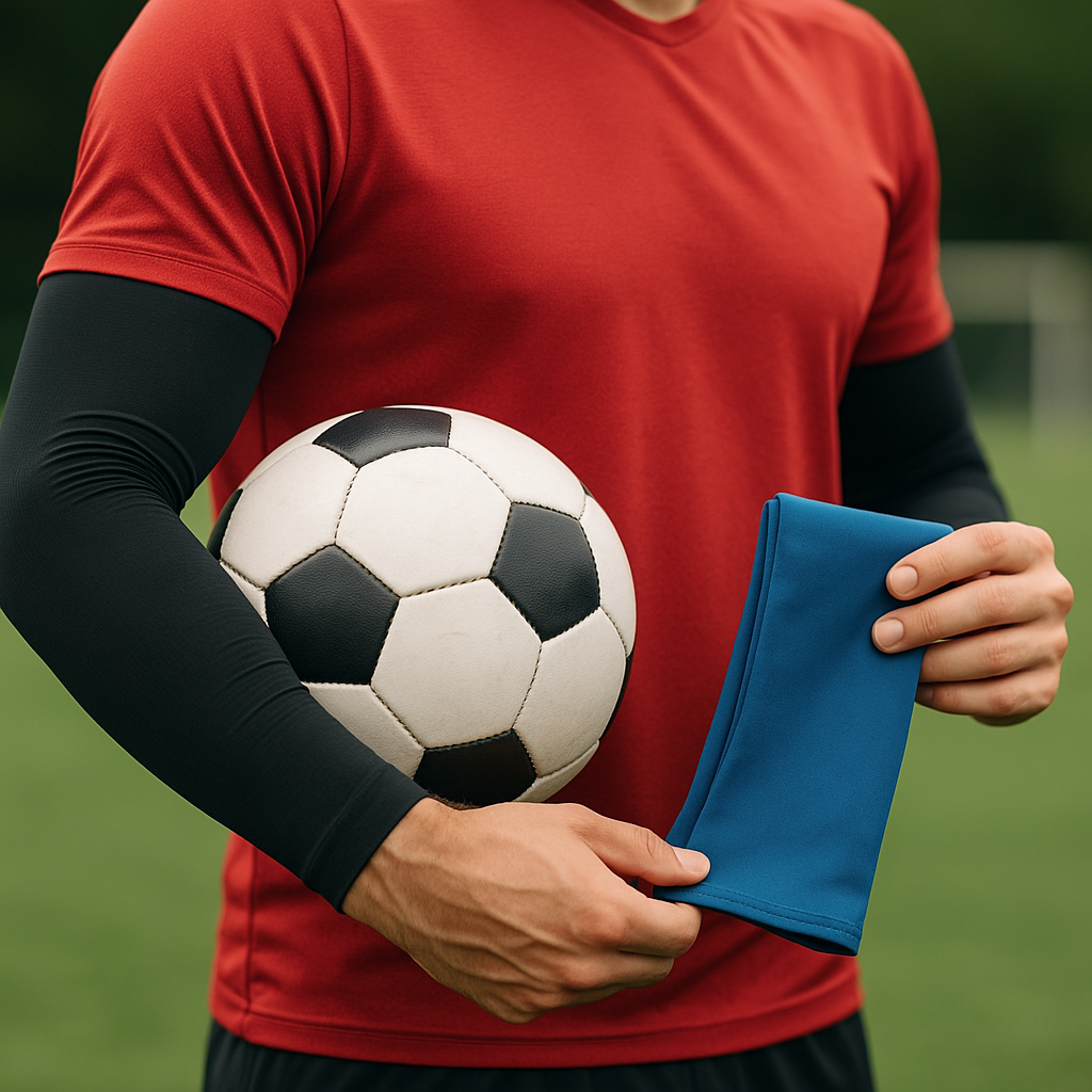 Rękawki sportowe piłkarskie korzyści i materiały