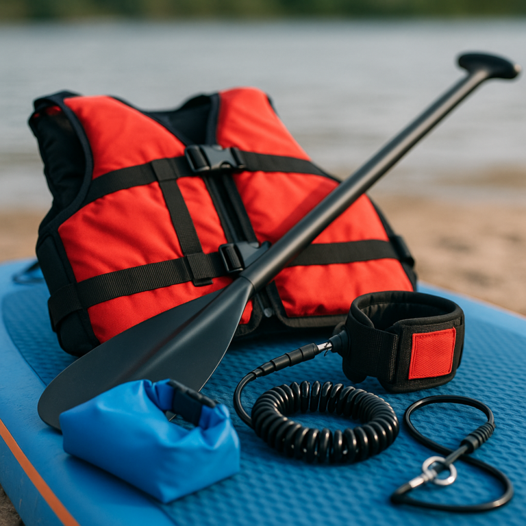 Akcesoria do deski SUP zwiększające komfort i bezpieczeństwo