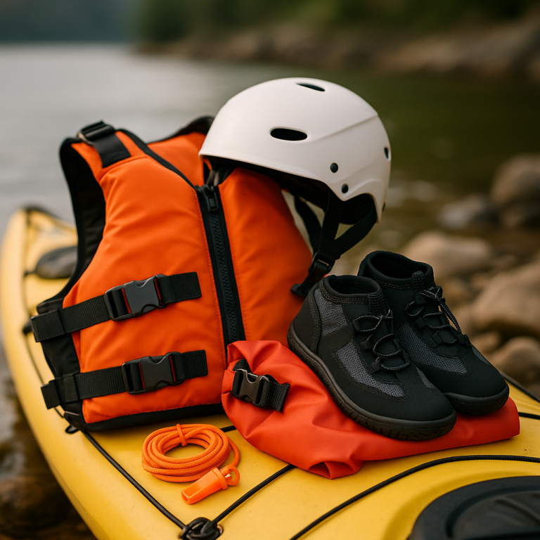 Akcesoria do kajakarstwa dla bezpieczeństwa i komfortu